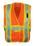 Forcefield - 5 Point Tear-away Hi Vis Mesh Traffic Safety Vest